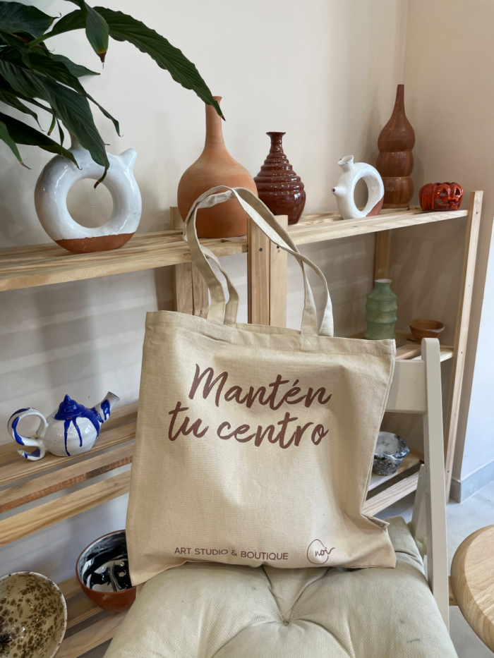 Tote bag "Mantén tu centro"