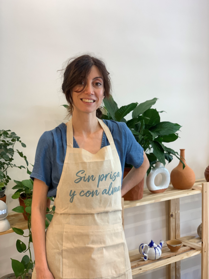 Delantal "sin prisa y con alma" - Imagen 2