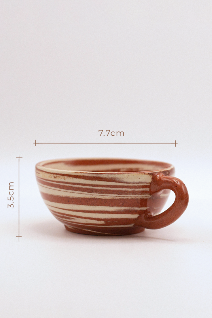 taza arena bicolor - Imagen 3